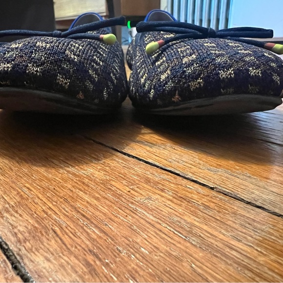 Rothy's multicolored metallic flats. - Picture 4 of 4